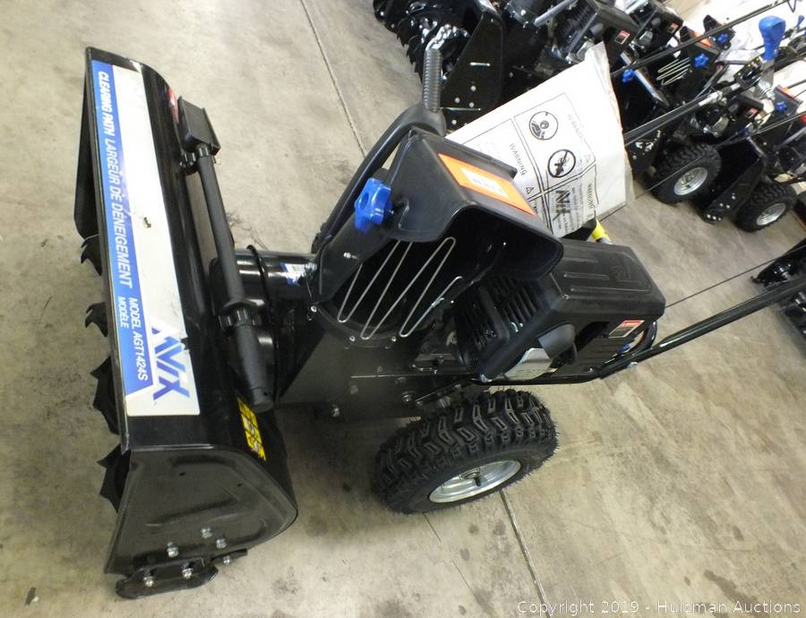 Aavix 24 212cc 2 Stage Gasoline With Electric Start Snow Blower Mod Agt1424s Auction Huisman Auctions