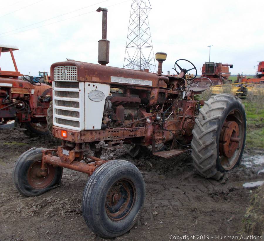 Farmall 560 Diesel S N 3969 Hours Not Running Auction Huisman Auctions