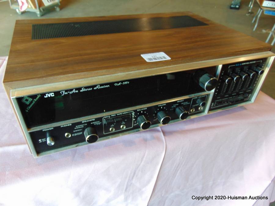 JVC FM-AM Stereo Receiver Model VR-5551 Auction | Huisman Auctions
