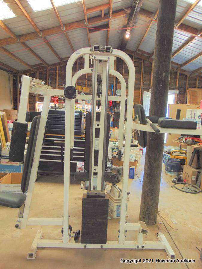 PARABODY EX500 EXERCISE MACHINE IRON GYM UPPER BODY WORKOUT BAR Auction Huisman Auctions