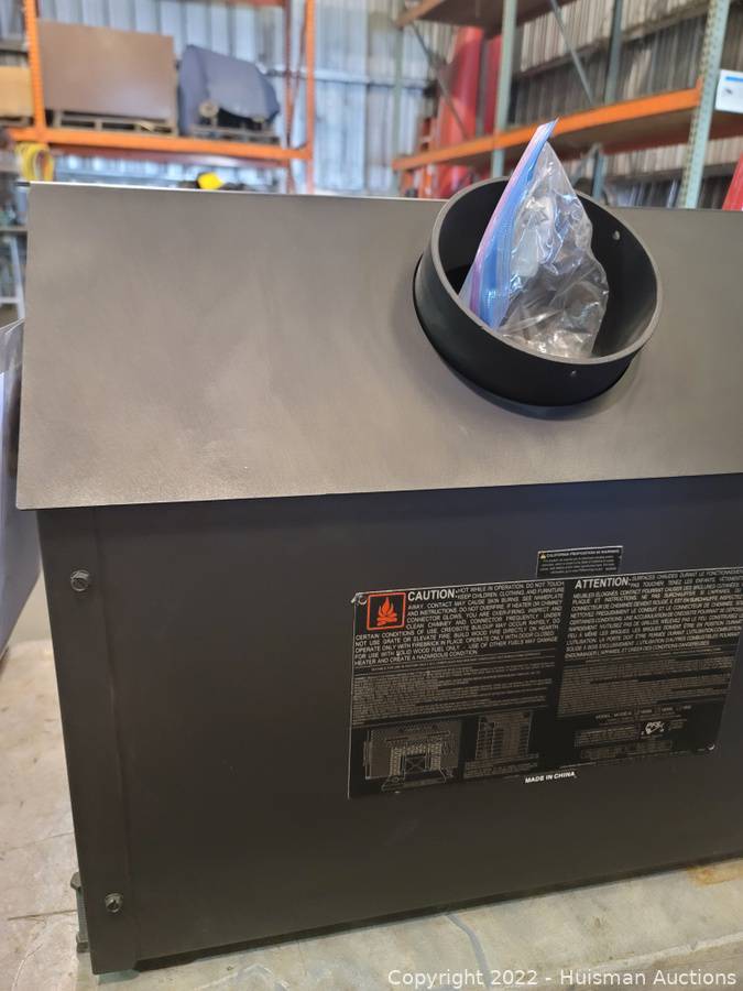 VOGELZANG VG1820 DELUXE 1,200 SQ FT WOOD STOVE INSERT [SLIGHT COSMETIC  ISSUES] [NEW] Auction | Huisman Auctions