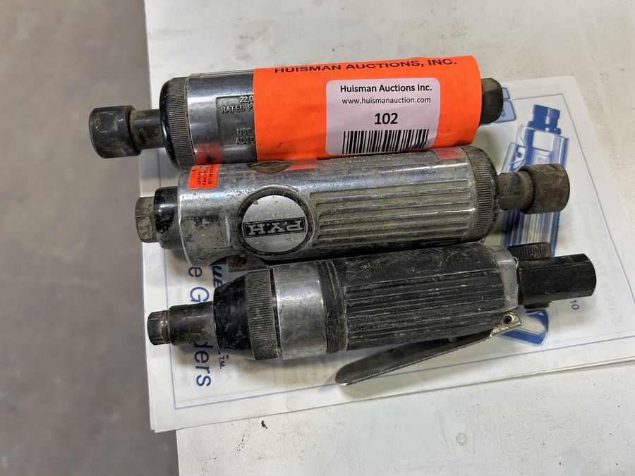 (3) Pneumatic Die Grinders