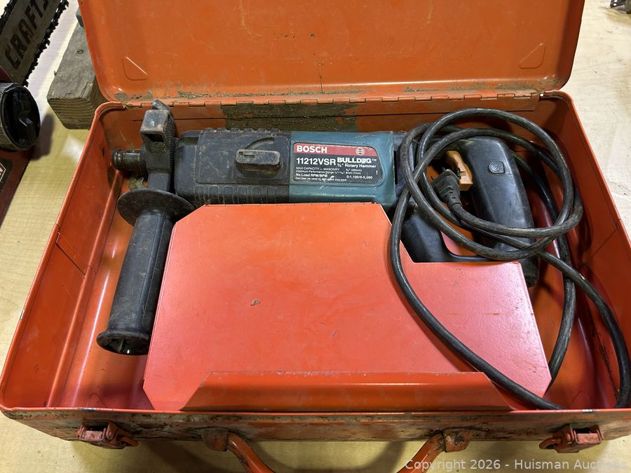 Bosch Model 11212 3/4" Rotary Hammer w/ Metal Case