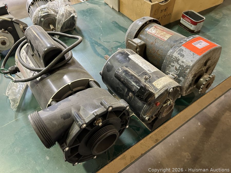 (3) Electric Motors