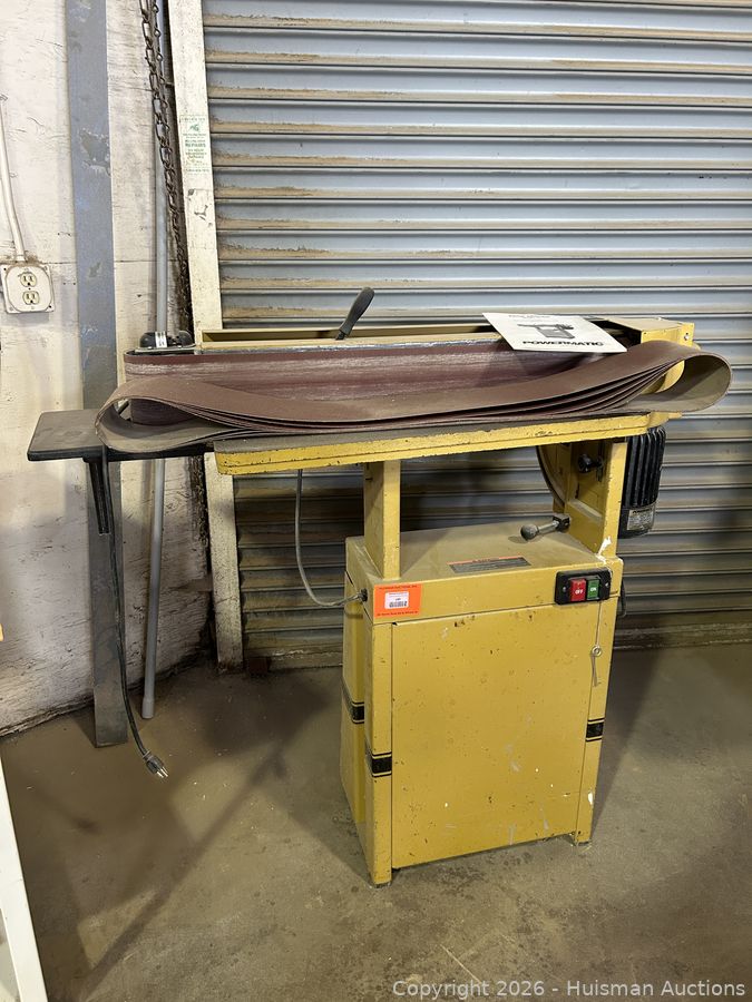 Powermatic Model 13 Edge Sander w/ Extra Belts