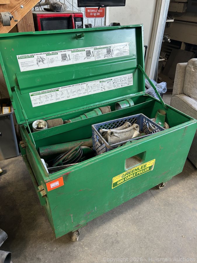 Greenlee 686 Cable Puller Set w/ Case