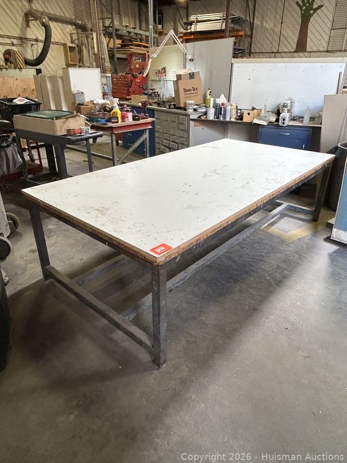 48" x 97" Steel Work Table