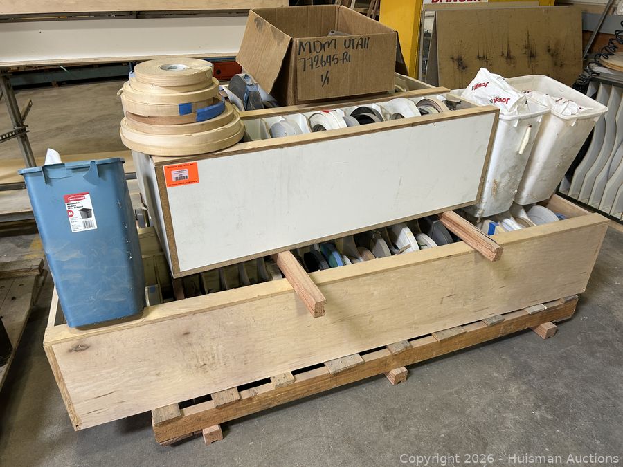 Cabinets w/ Edge Banding Material (White, Neutral, Black Glue)