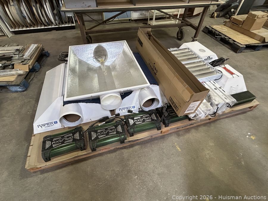 Assorted Grow Lamps (Halogen & Fluorescent) w/ Ballasts