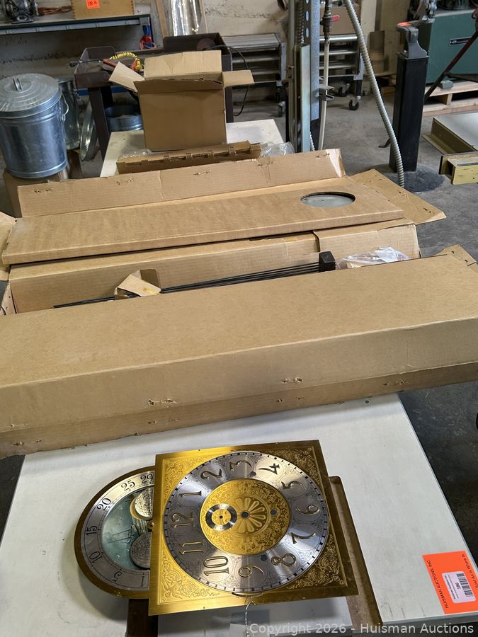 New Grandfather Clock Components (No Wood Case Included)