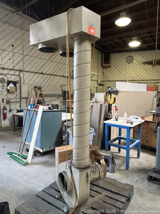 5HP Dust Collector, 3-Phase w/ Electrical Box