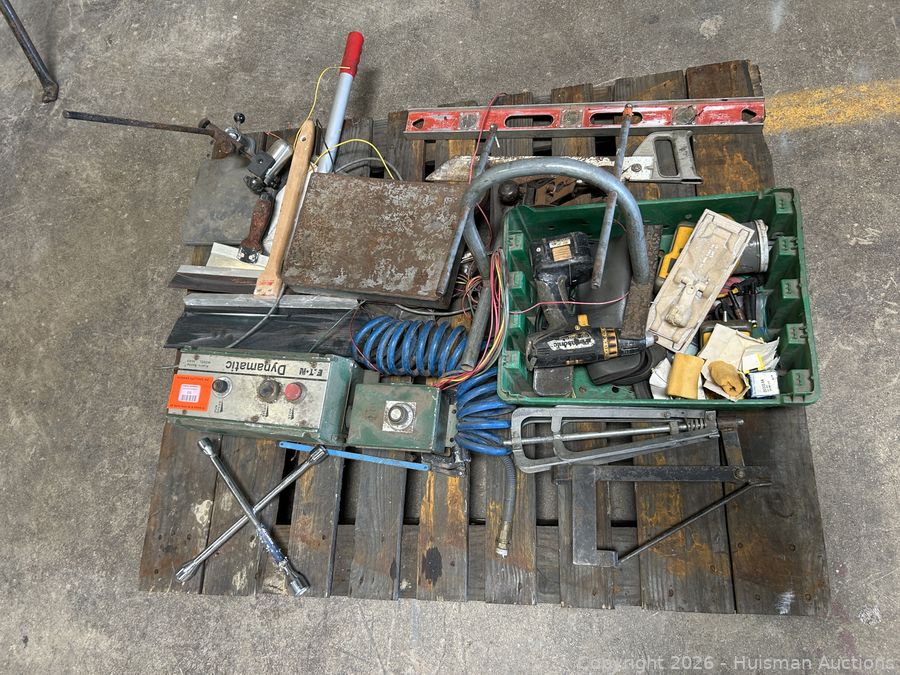 Pallet of Assorted Tools