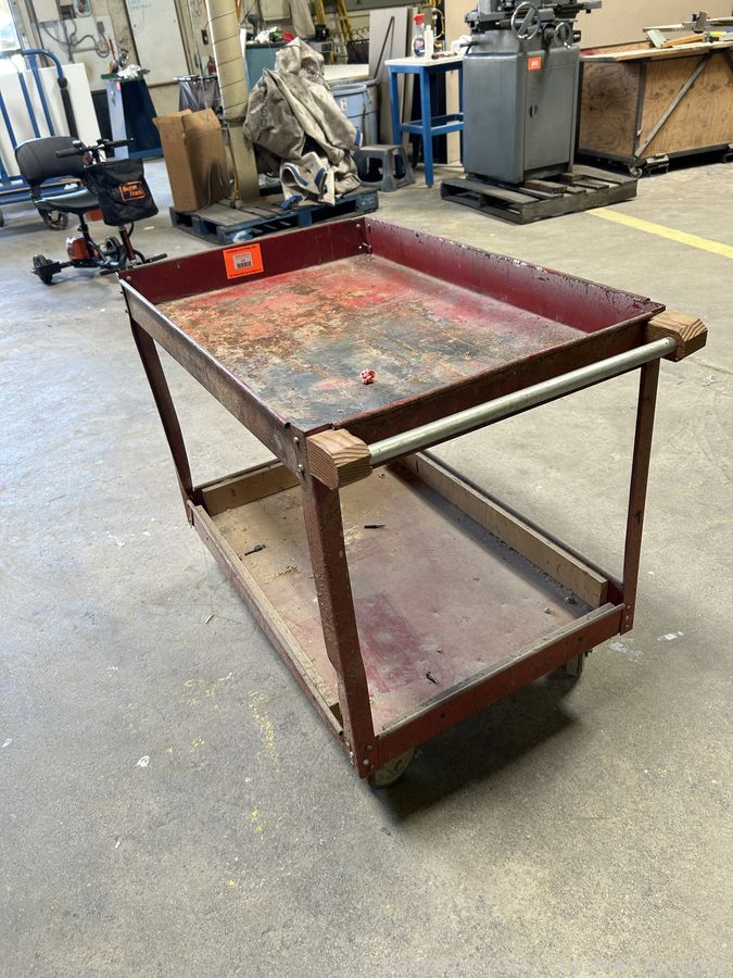 Four-Wheel Shop Cart