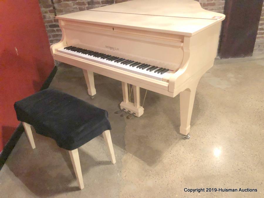 sherman clay baby grand piano